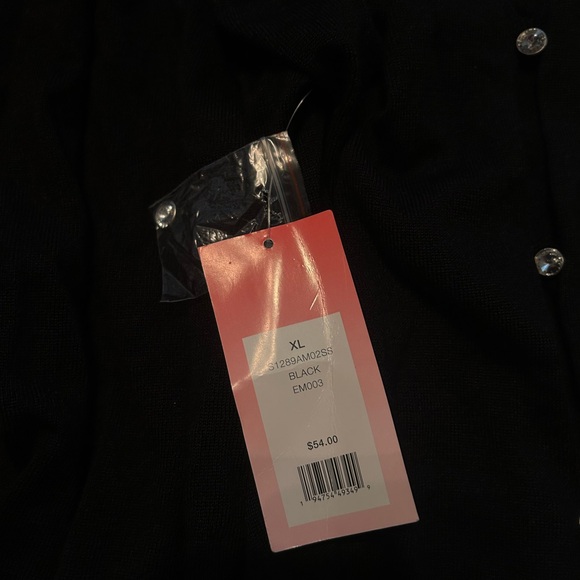 Simply Scarlett Women’s Black Cardigan - Picture 3 of 5